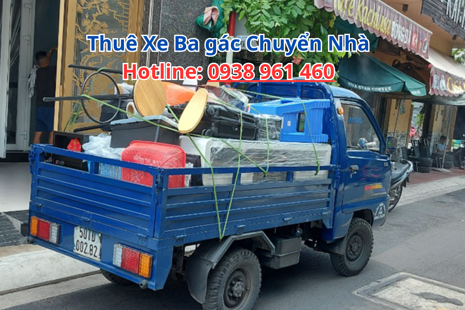 Thuê Xe Ba Gác Chuyển Trọ Quận 12