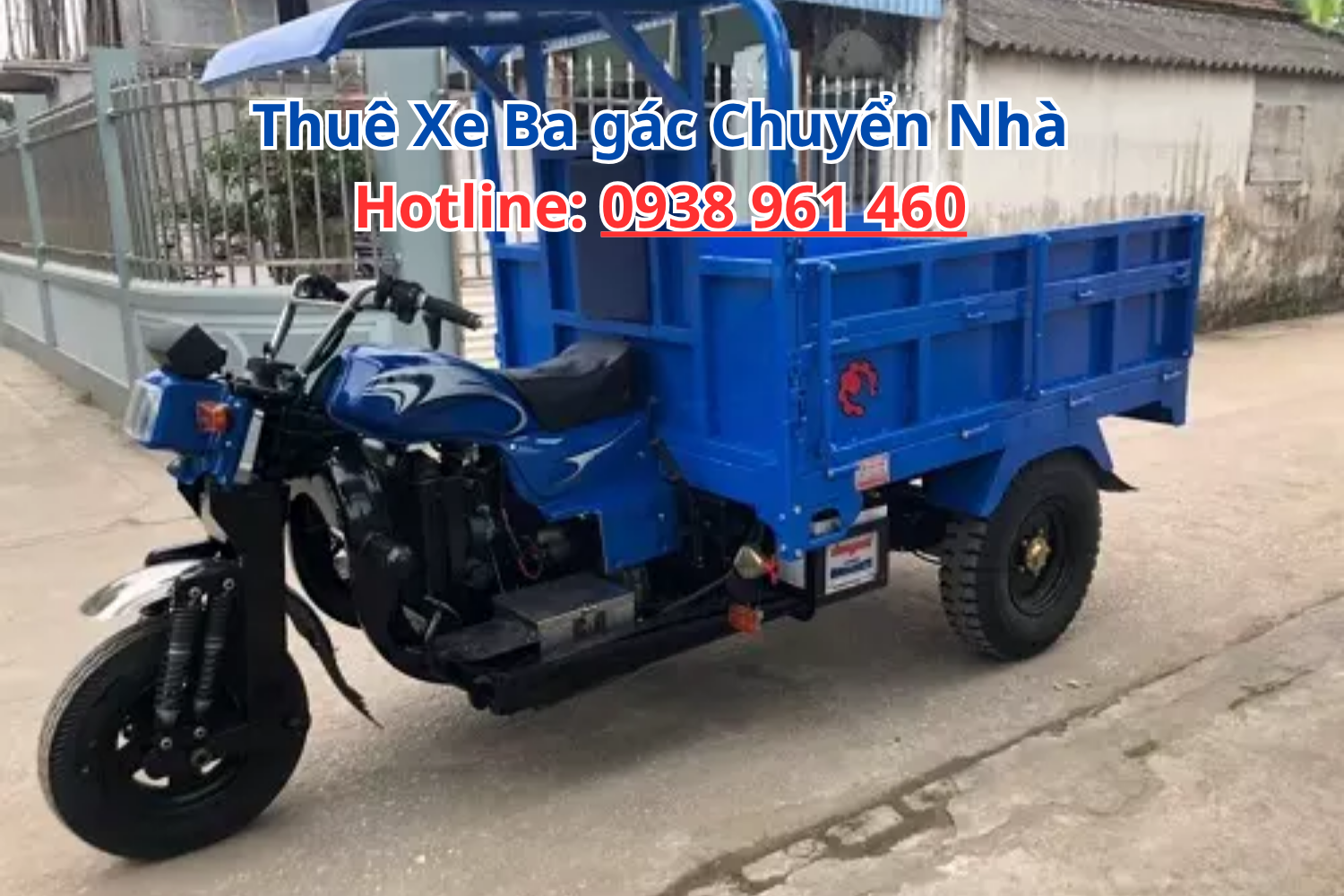 Thuê Xe Ba Gác Chuyển Trọ Quận 12