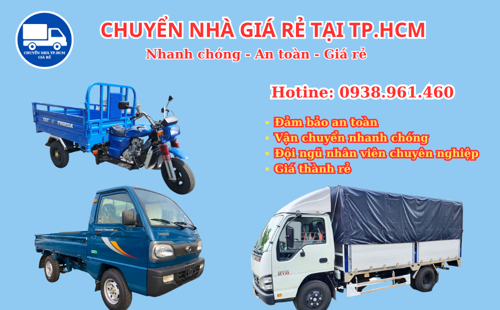 Thuê xe ba gác Tân Bình