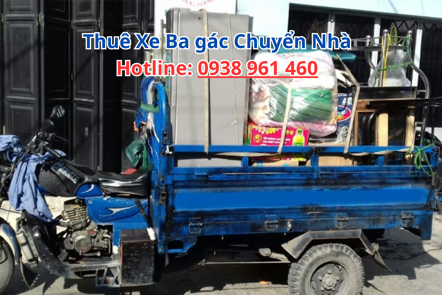 Thuê Xe Ba Gác Chuyển Nhà