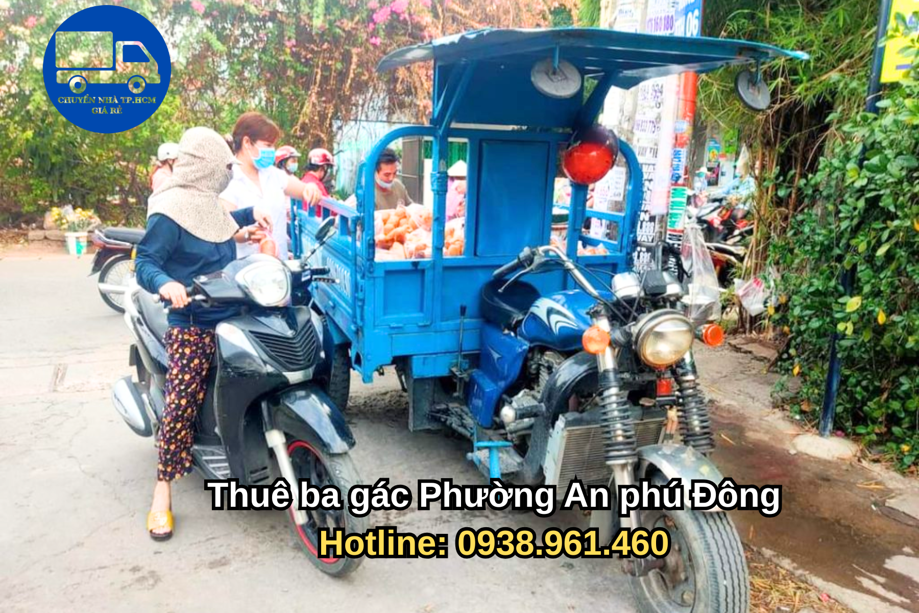 thuê ba gác phường an phú đông