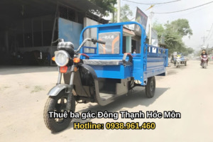 thuê xe ba gác xã đông thạnh