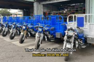 thuê xe ba gác bà điểm
