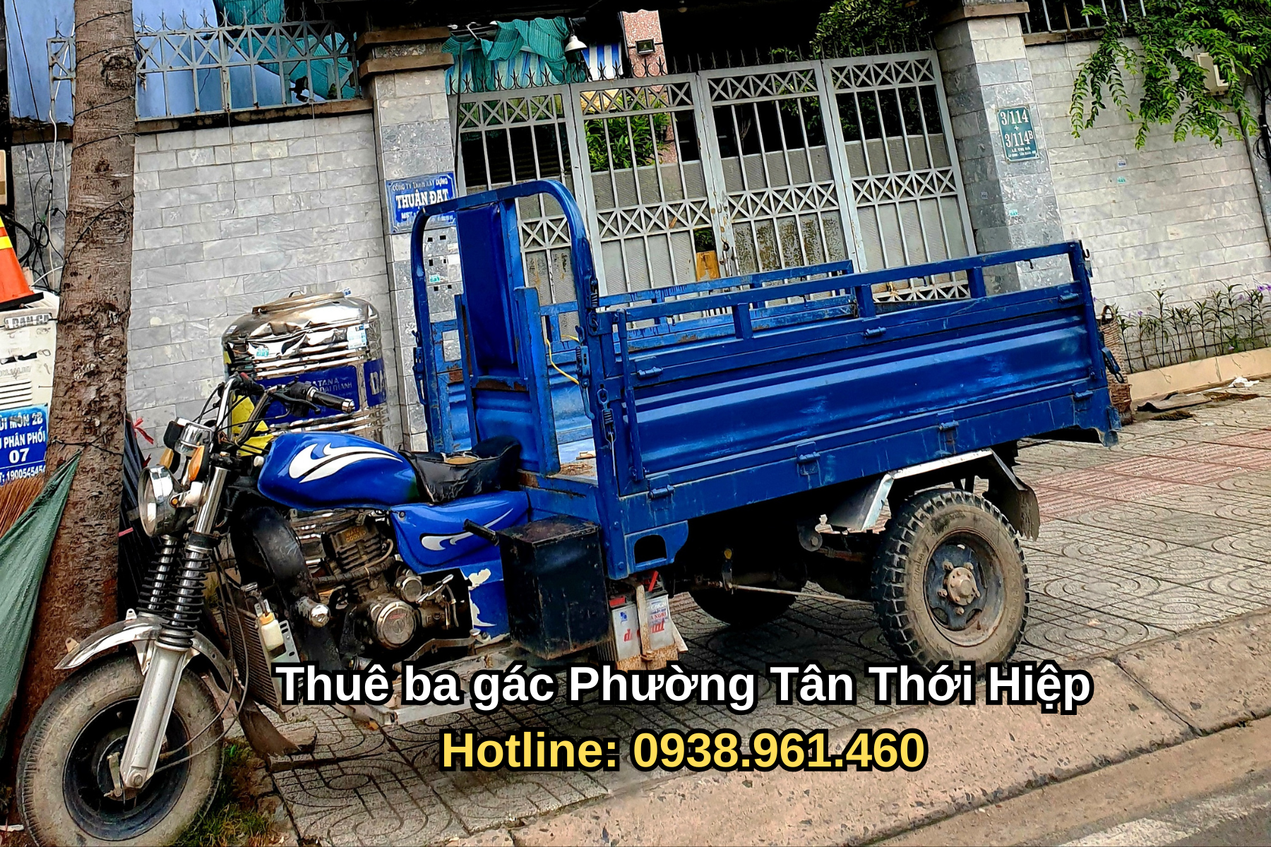 thuê ba gác phường tân thới hiệp